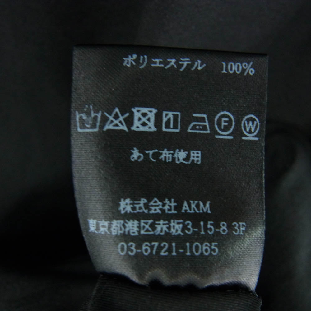 1piu1uguale3 ウノピュウノウグァーレトレ MRS177 HOLIDAY SHIRTS オープンカラー 半袖 シャツ ブラック系 6【美品】【中古】