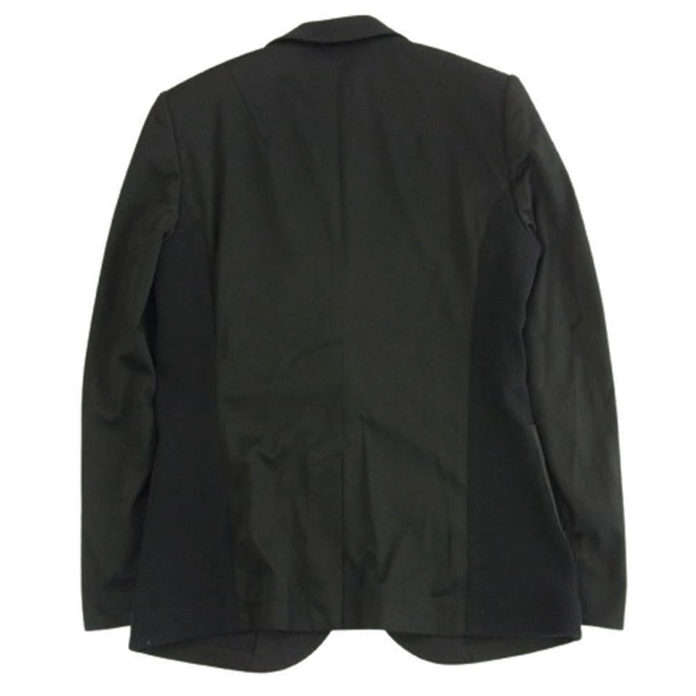 1piu1uguale3 ウノピュウノウグァーレトレ MRB667 MRP613 セットアップ RIB JACKET RIB SLACKS スーツ リブ 2Bテーラードジャケット スラックスパンツ ブラック系 V【美品】【中古】