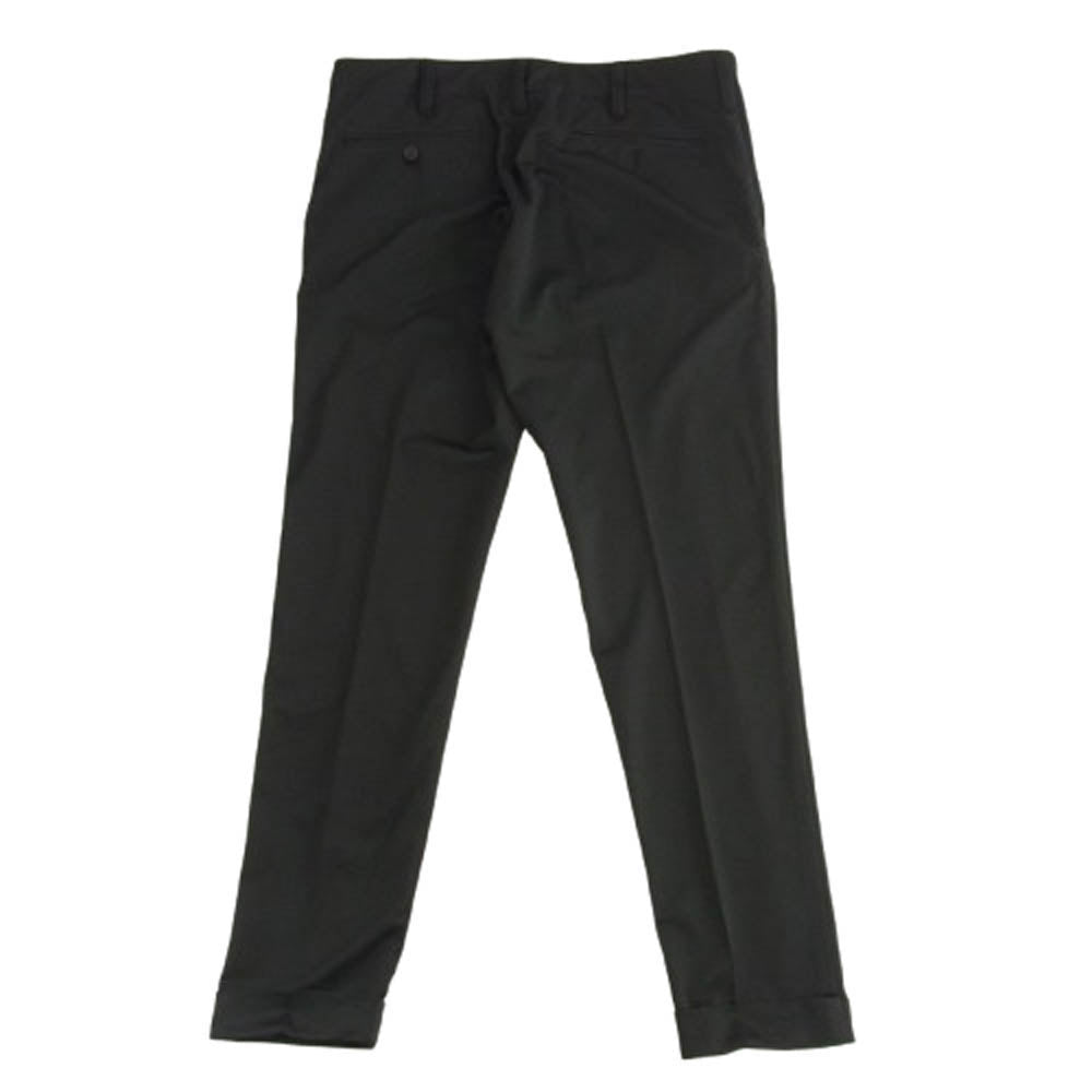 1piu1uguale3 ウノピュウノウグァーレトレ MRB667 MRP613 セットアップ RIB JACKET RIB SLACKS スーツ リブ 2Bテーラードジャケット スラックスパンツ ブラック系 V【美品】【中古】