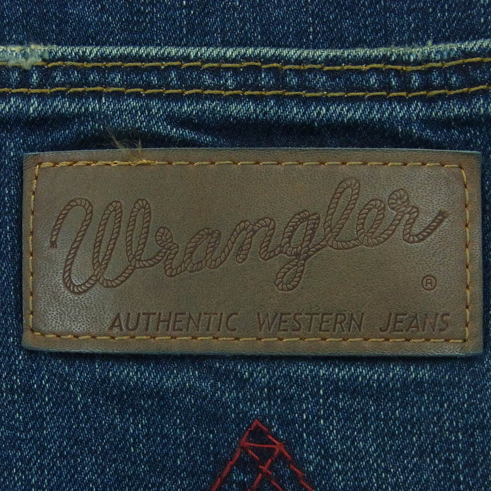 AKM エイケイエム WS0072 Wrangler ラングラー デニム パンツ 中国製 インディゴブルー系 M【中古】