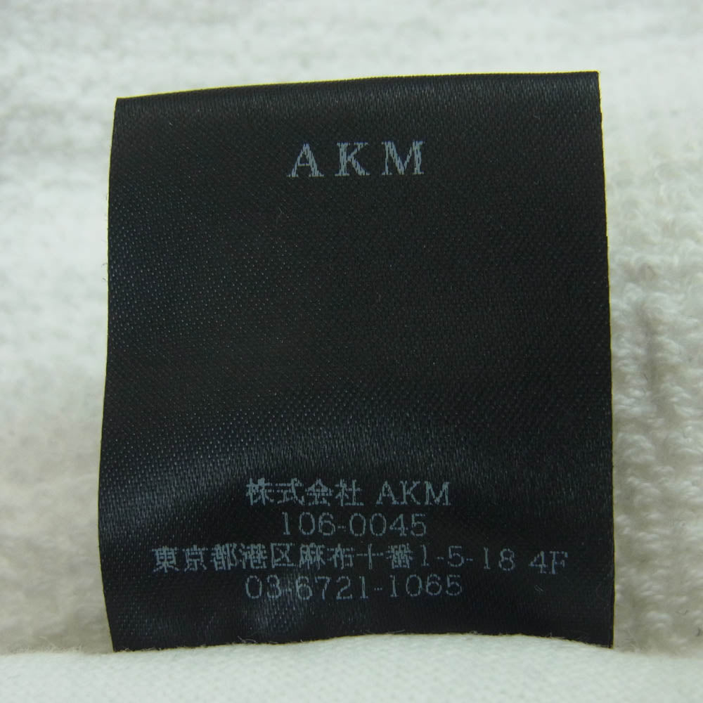 AKM エイケイエム 18SS J138 CTN157 RELAX SHORTS TIGER CAMO KHAKI ショート パンツ ショーツ ホワイト系 オフホワイト系 L【中古】
