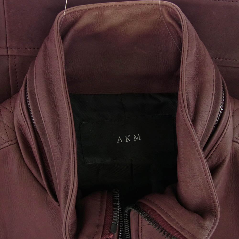 AKM エイケイエム 18AW B286 COW048 DIA STAND RIDERS ダイヤキルト