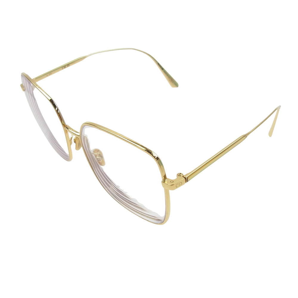 Christian Dior クリスチャンディオール TF07021082 度入りレンズ GEMDIORO SU A000 眼鏡 メガネ アイウェア【中古】 Christian Dior クリスチャンディオール TF07021082 度入りレンズ