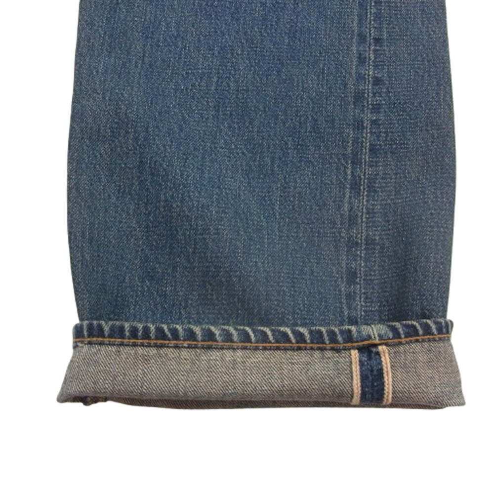 ELECTRIC COTTAGE エレクトリックコテージ ジッパーフライ セルビッチ デニムパンツ 赤耳 インディゴブルー系 L【中古】