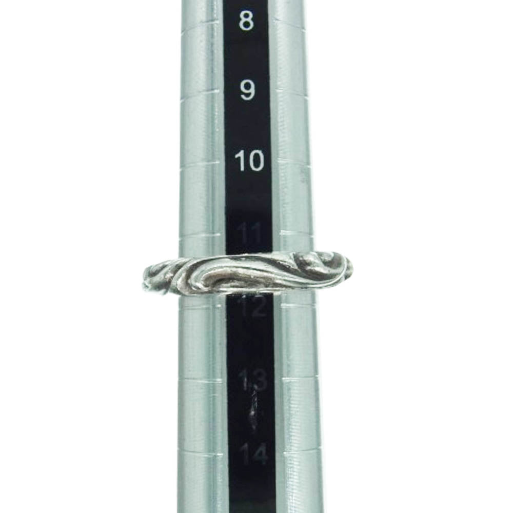 CHROME HEARTS クロムハーツ（原本無） SCRL BAND スクロール バンド リング シルバー系 11.5号【中古】