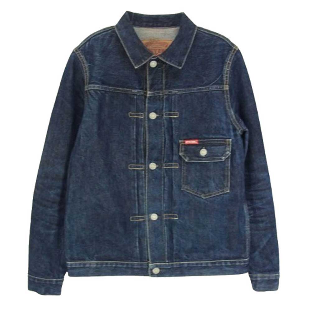 HYSTERIC GLAMOUR ヒステリックグラマー 0251AB12 1st TYPE デニムジャケット トラッカージャケット インディゴブルー系 S【中古】