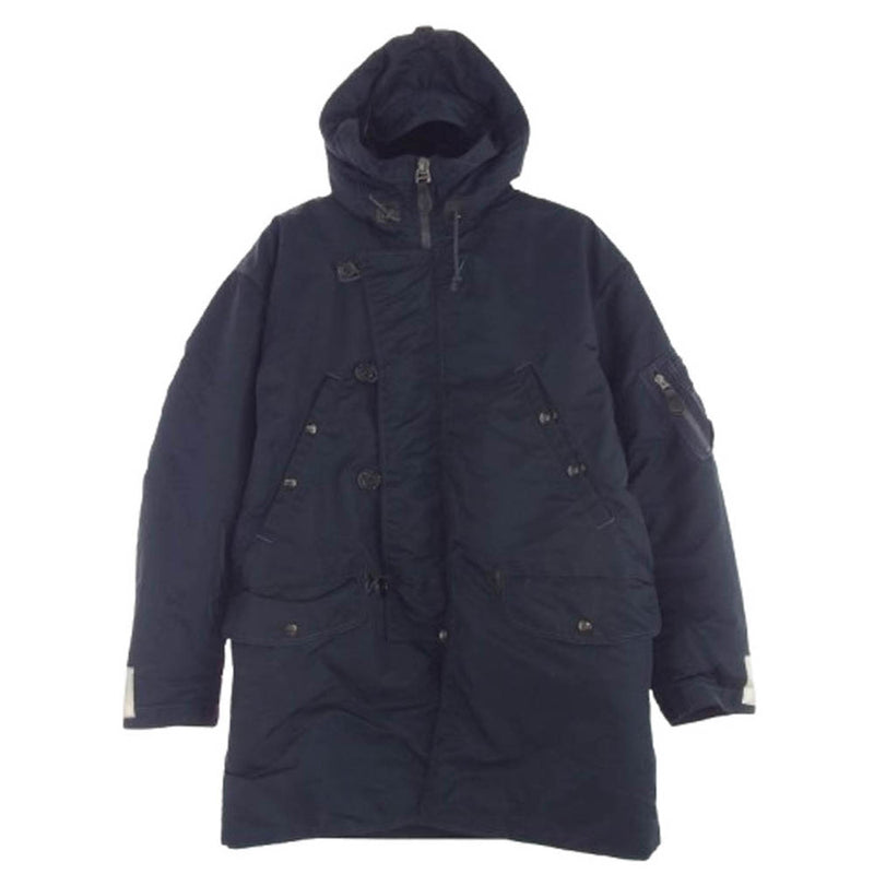 Buzz Rickson's バズリクソンズ BR14568VA × BEAMS ビームス × VAINL ARCHIVE ヴァイナルアーカイブ N-3B ミリタリージャケット ネイビー系 S【中古】