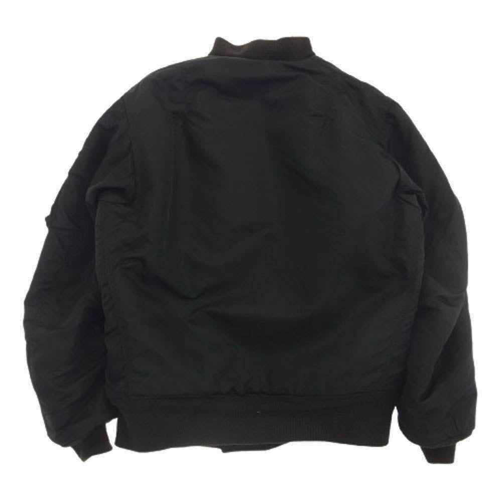 Buzz Rickson's バズリクソンズ BR10573 10周年 TYPE BLACK MA-1 フライトジャケット ブルゾン ロング ブラック系 36【中古】