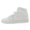NIKE ナイキ DV0991-111 Air Jordan 1 Mid Triple White エアジョーダン1 ミッド トリプルホワイト スニーカー ホワイト系 24cm【極上美品】【中古】