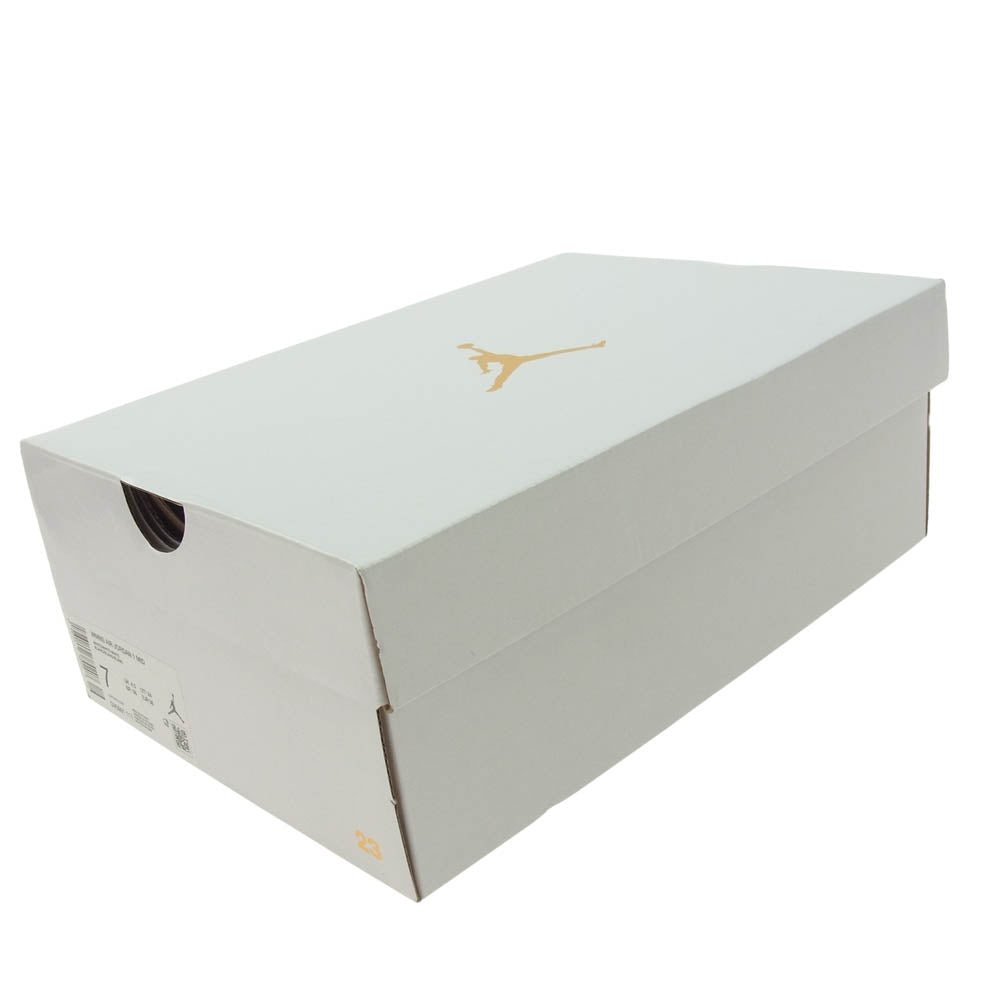 NIKE ナイキ DV0991-111 Air Jordan 1 Mid Triple White エアジョーダン1 ミッド トリプルホワイト スニーカー ホワイト系 24cm【極上美品】【中古】