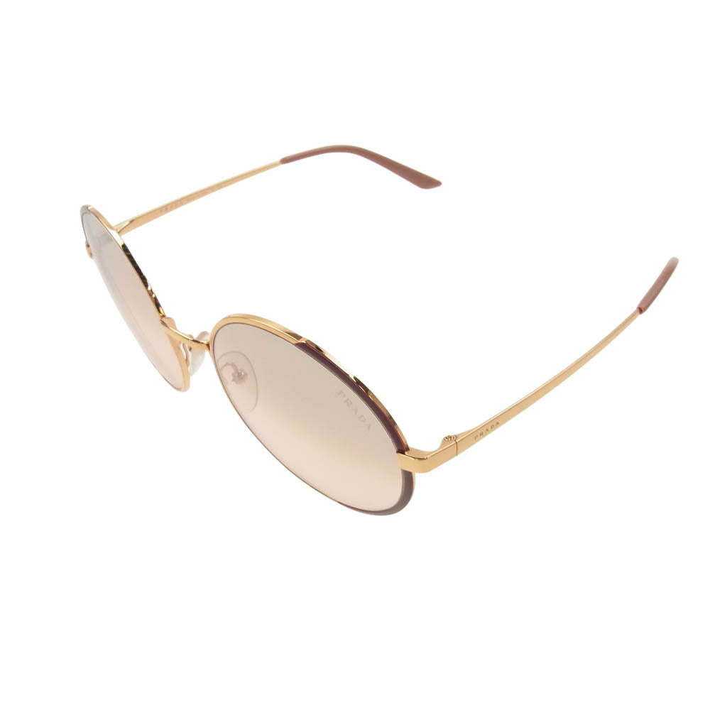 PRADA プラダ SPR59X 04E-3B0 ラウンド サングラス 57□22 140【中古】