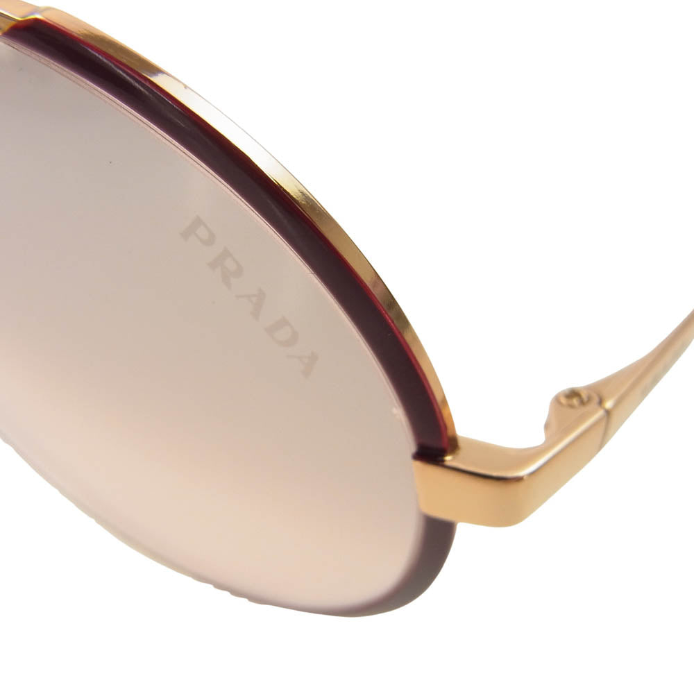 PRADA プラダ SPR59X 04E-3B0 ラウンド サングラス 57□22 140【中古】