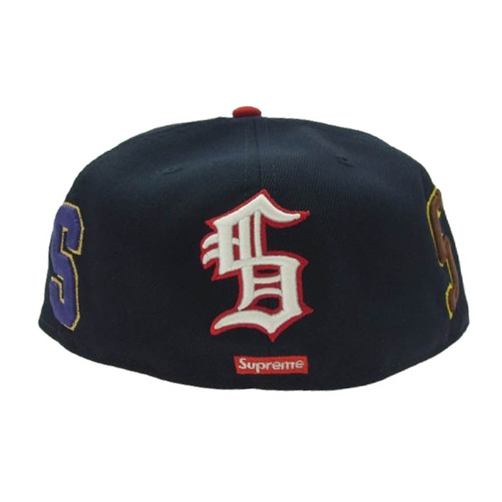 Supreme シュプリーム 25SS Multi S Logo New Era Cap ニューエラ ロゴ キャップ ネイビー系【極上美品】【中古】