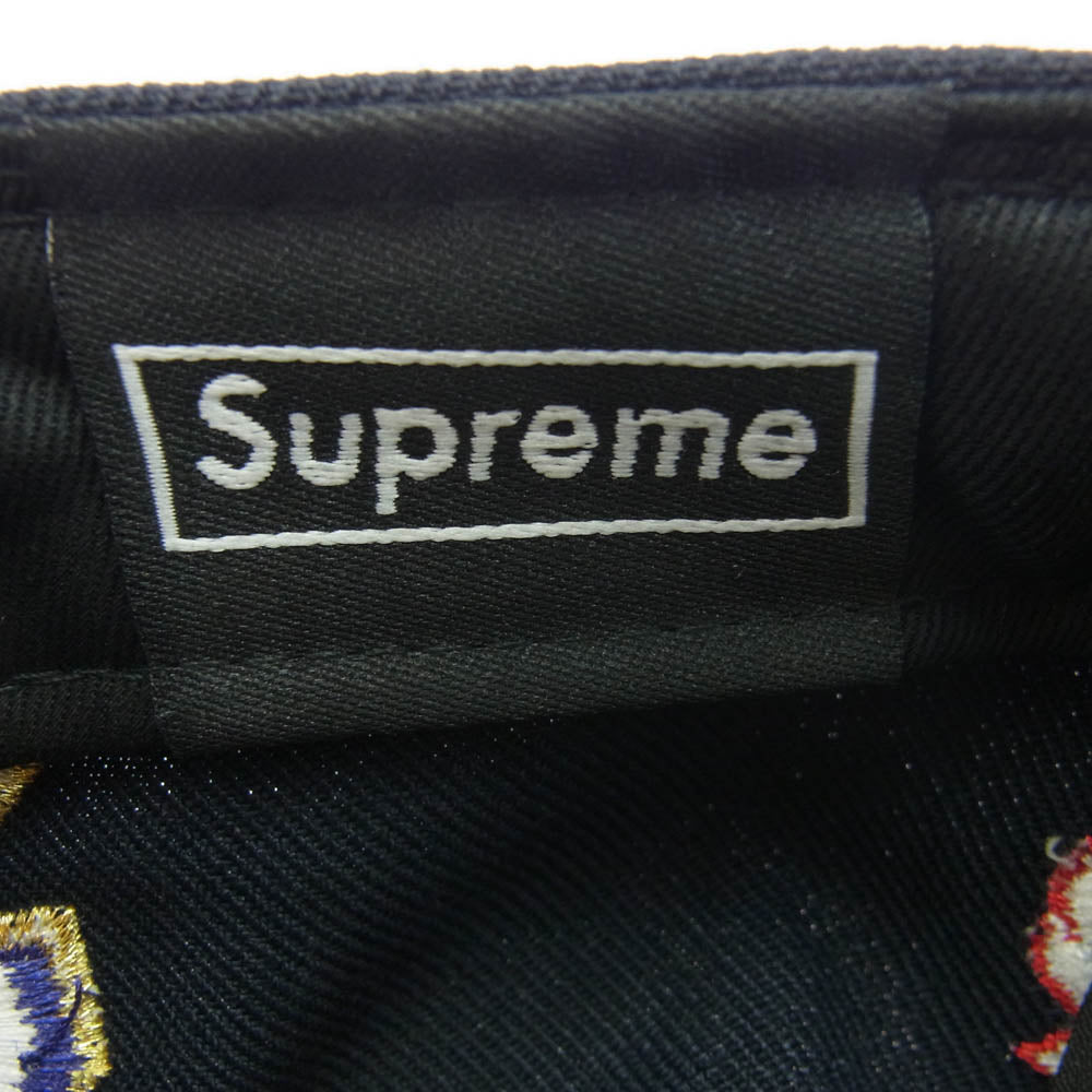 Supreme シュプリーム 25SS Multi S Logo New Era Cap ニューエラ ロゴ キャップ ネイビー系【極上美品】【中古】