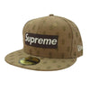Supreme シュプリーム 18SS New Era ニューエラ Monogram Box Logo モノグラム ボックスロゴ ドルパターン キャップ ブラウン系【中古】