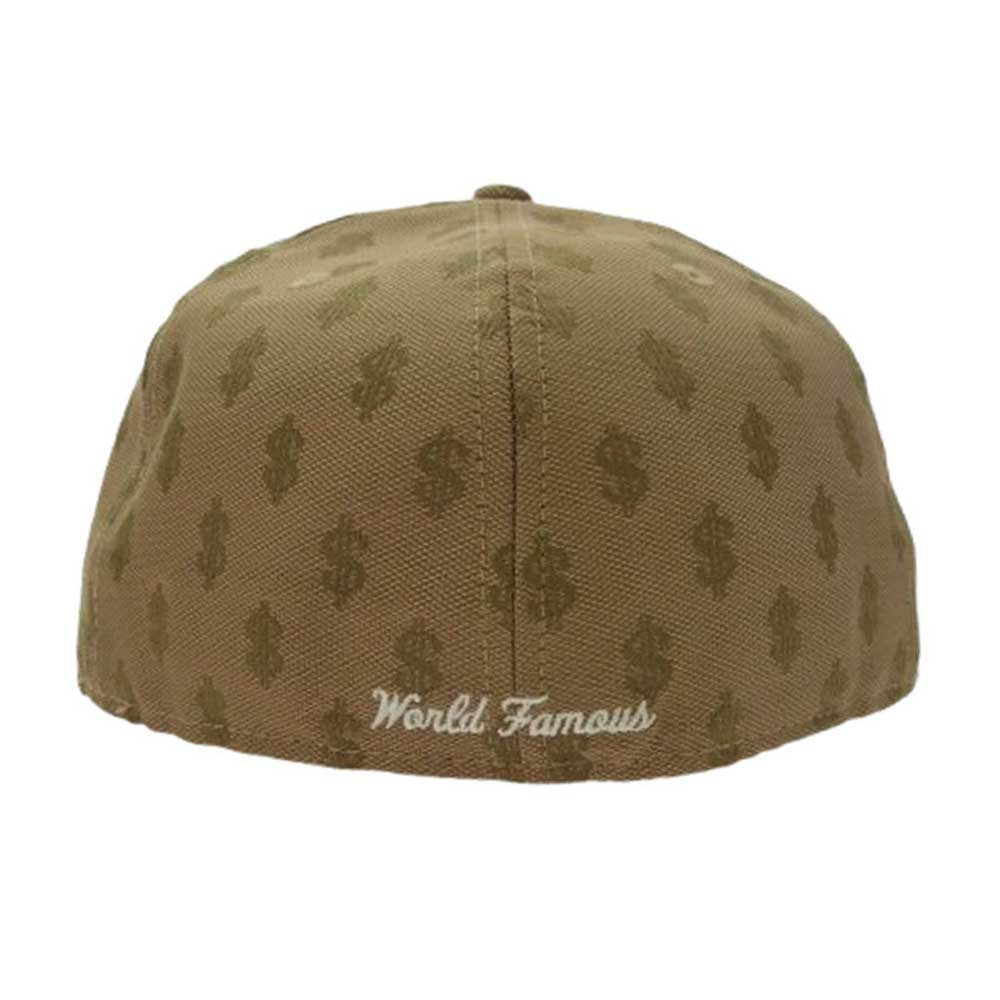 Supreme シュプリーム 18SS New Era ニューエラ Monogram Box Logo モノグラム ボックスロゴ ドルパターン キャップ ブラウン系【中古】
