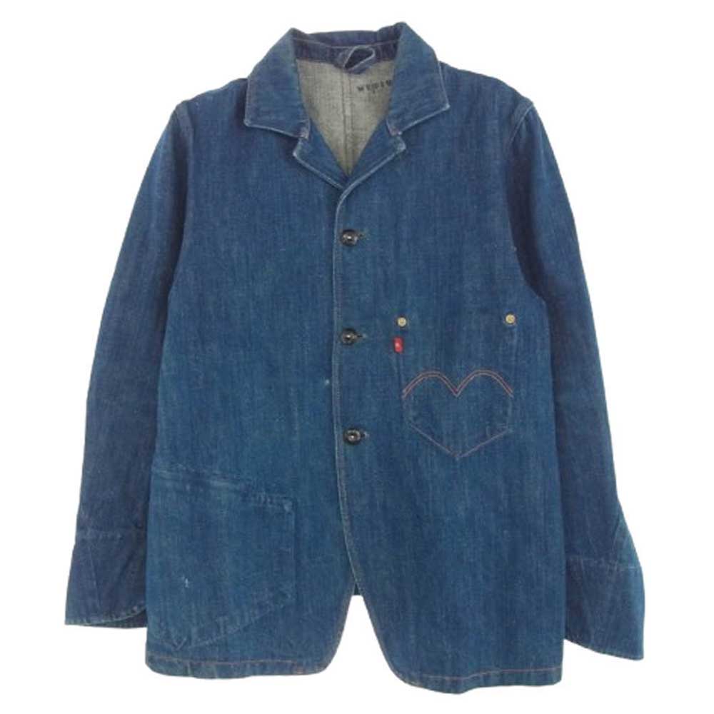 Levi's リーバイス Red 1st COAT 2004年製 レッド ファースト デニム コート ワーク ジャケット インディゴブルー系【中古】