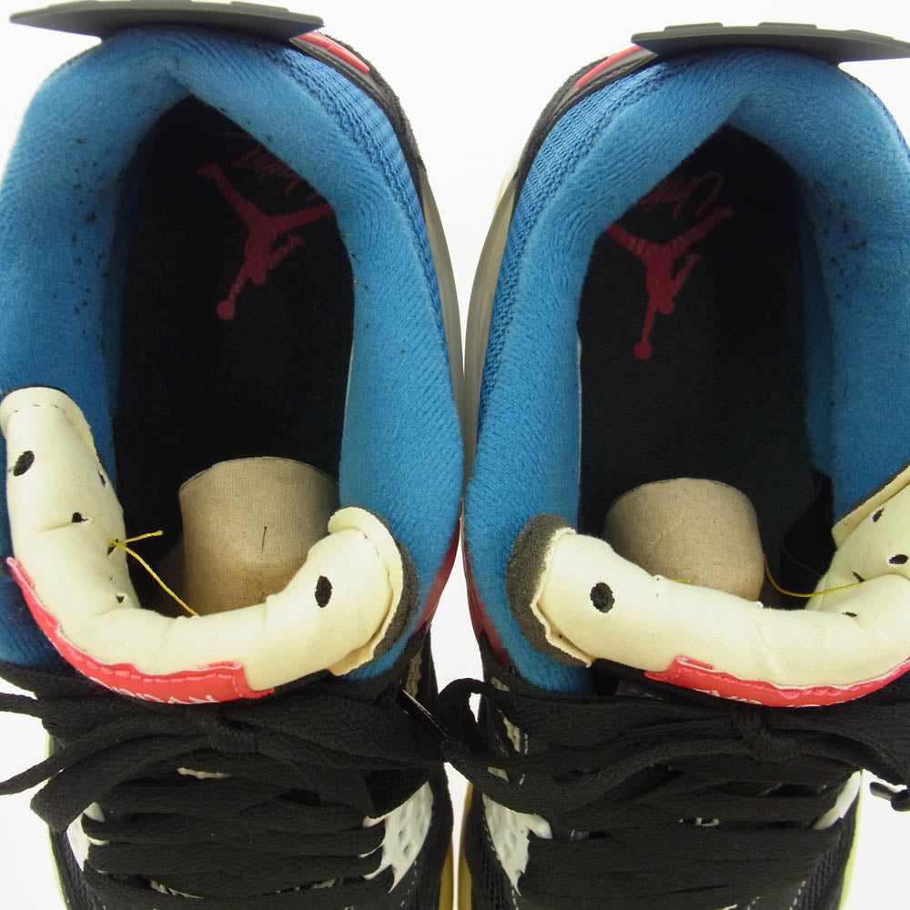 NIKE ナイキ DC9533-001 ×UNION ユニオン AIR JORDAN 4 OFF NOIR エアジョーダン4 スニーカー ブラック系 27.5cm【中古】