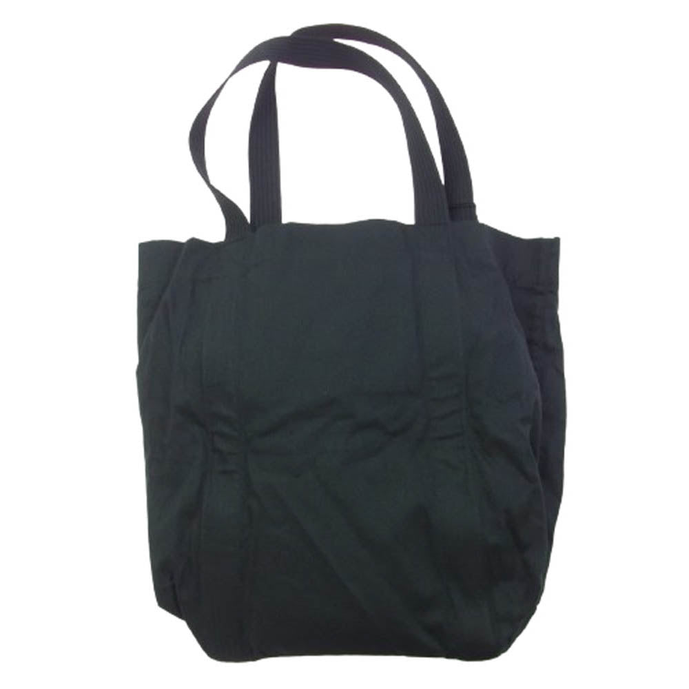 Y-3 Yohji Yamamoto ワイスリー ヨウジヤマモト JJ3957 C TOTE ロゴプリント コットン トートバッグ ブラック系【新古品】【未使用】【中古】