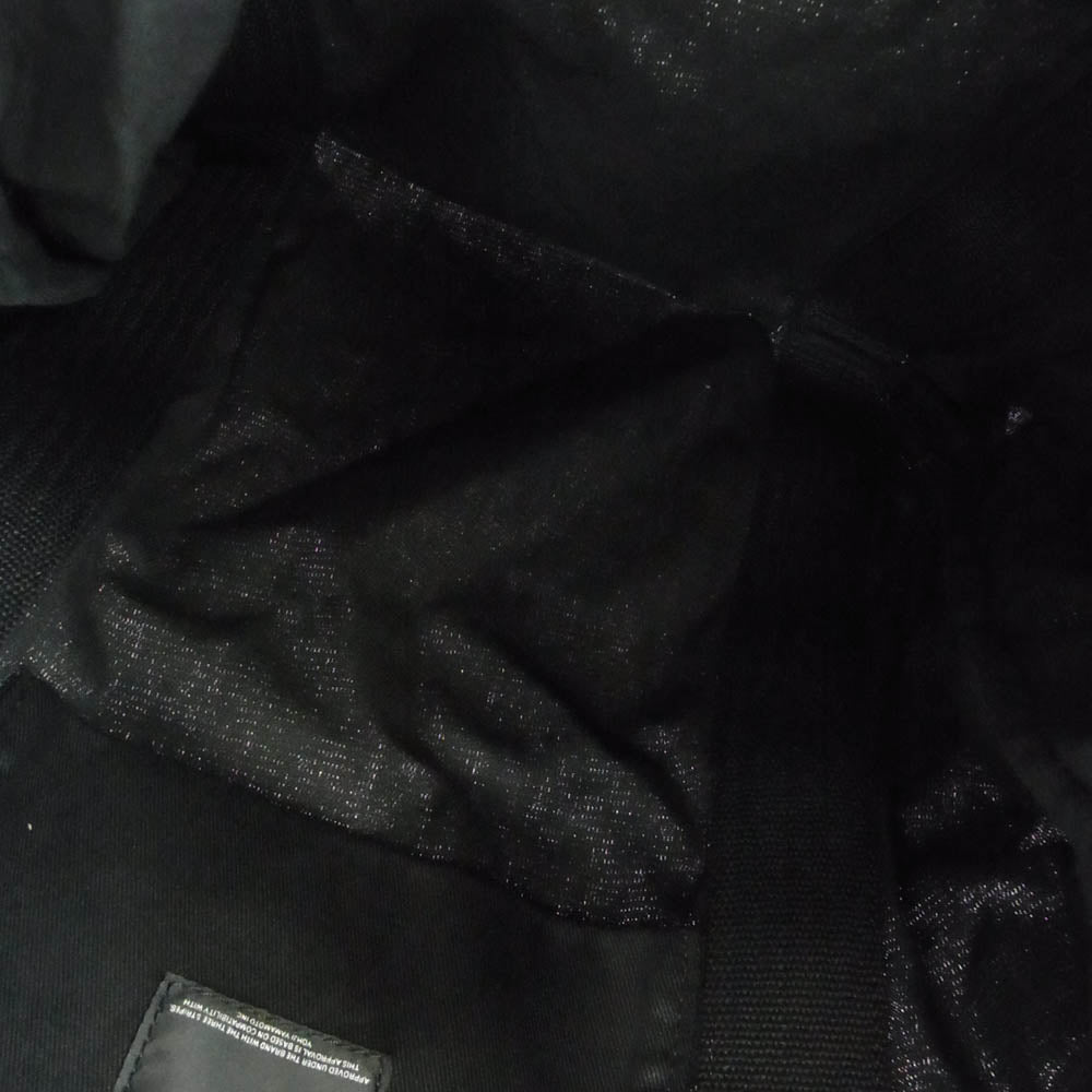 Y-3 Yohji Yamamoto ワイスリー ヨウジヤマモト JJ3957 C TOTE ロゴプリント コットン トートバッグ ブラック系【新古品】【未使用】【中古】