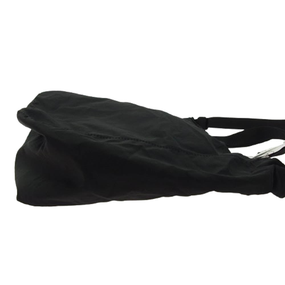 COMME des GARCONS HOMME コムデギャルソンオム 25SS HO-K292 Cotton nylon grosgrain bag ロゴプリント コットン ナイロン 2WAY トートバッグ ショルダーバッグ ブラック系【新古品】【未使用】【中古】