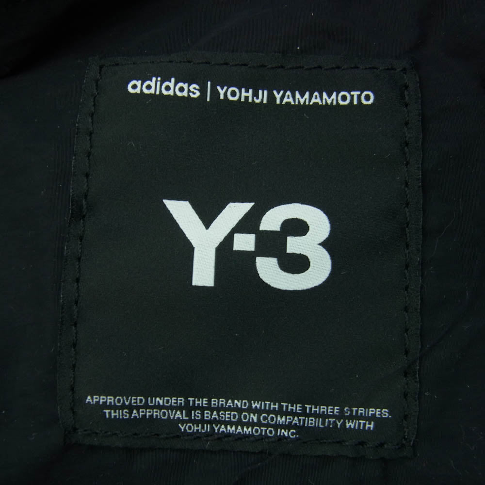 Y-3 Yohji Yamamoto ワイスリー ヨウジヤマモト IY9278 NYLON BP ロゴプリント ナイロン バックパック リュック ブラック系【新古品】【未使用】【中古】