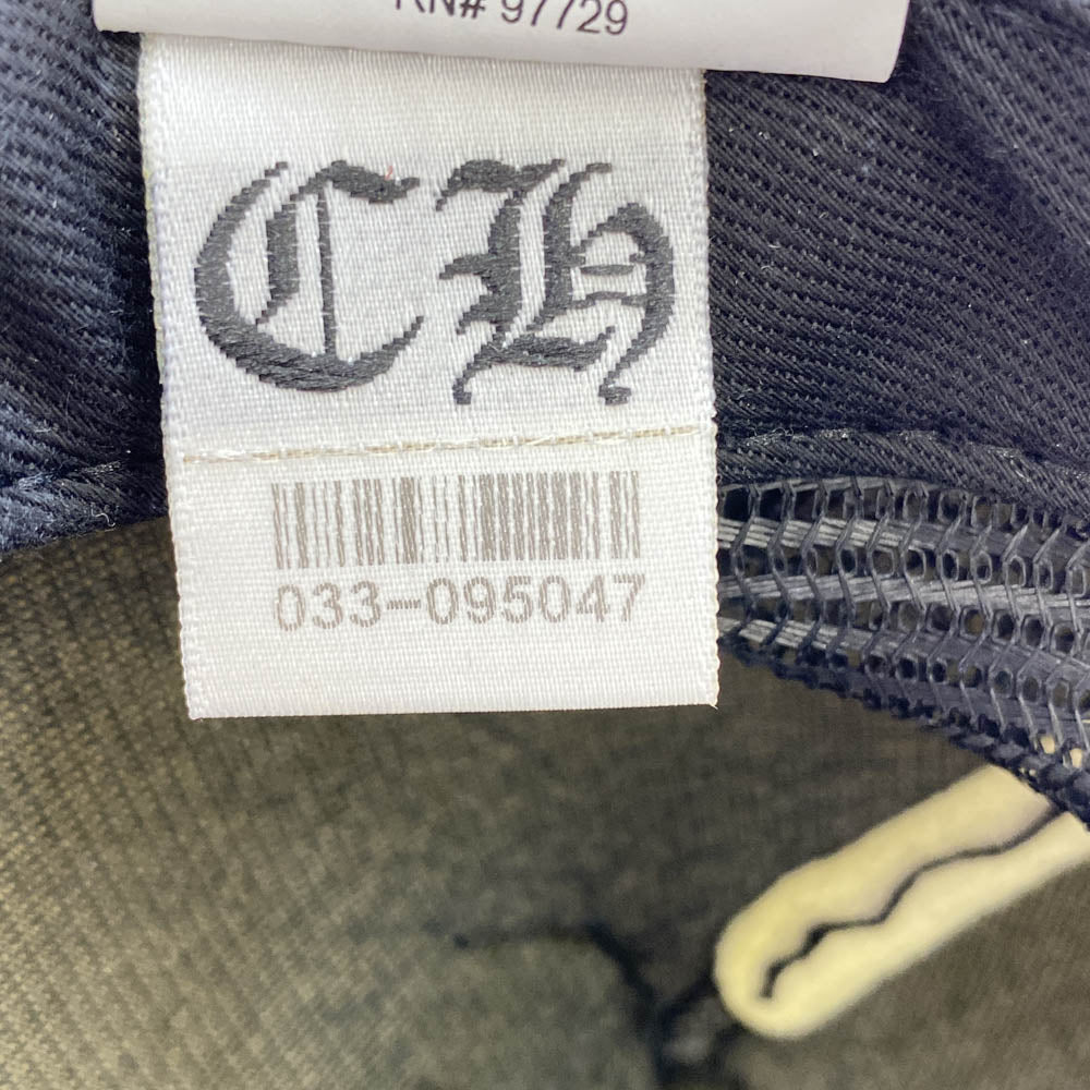 CHROME HEARTS クロムハーツ（原本無） TRUCKER CAP トラッカー メッシュキャップ ヴァーティカルロゴ クロスボール付 帽子 ブラック系【中古】