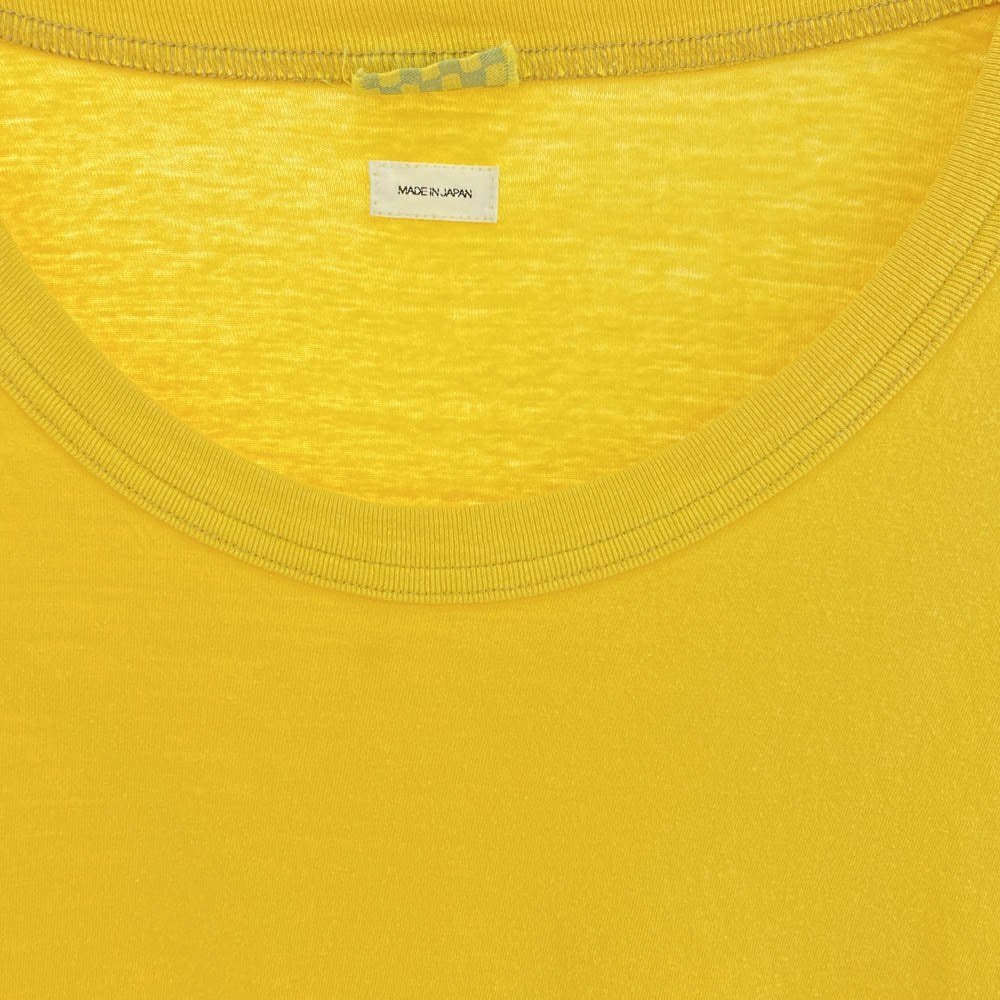 VISVIM ビズビム 20AW 120205009005 SUBLIG JUMBO 3-PACK S/S MULTI サブリグ ジャンボ パックTシャツ 半袖カットソー イエロー系 4【中古】