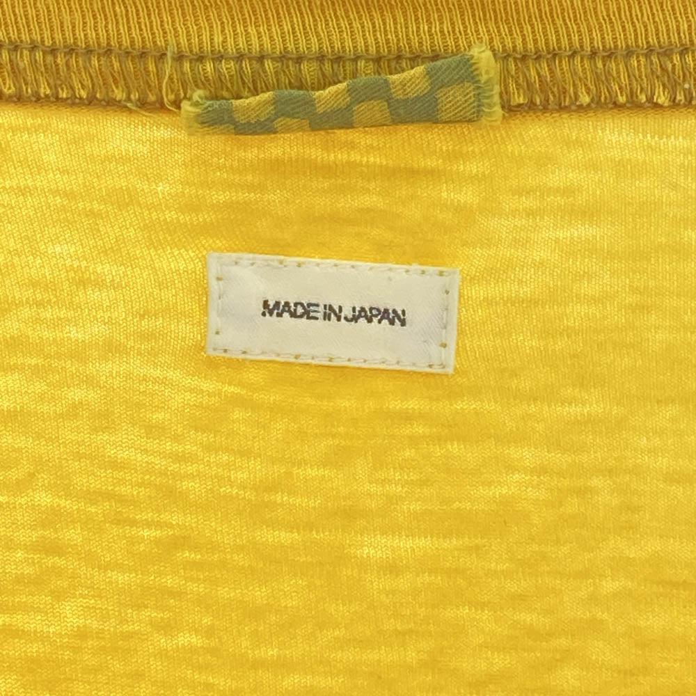 VISVIM ビズビム 20AW 120205009005 SUBLIG JUMBO 3-PACK S/S MULTI サブリグ ジャンボ パックTシャツ 半袖カットソー イエロー系 4【中古】