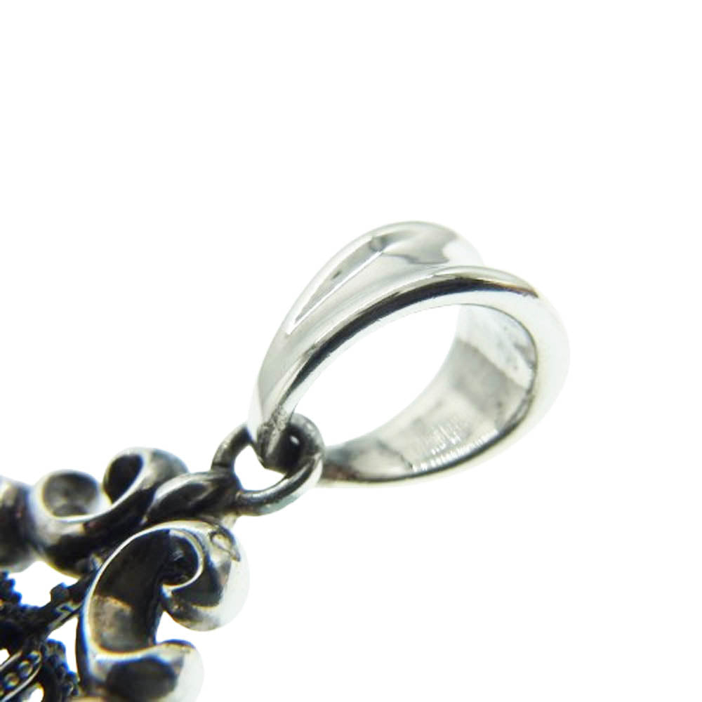 Justin Davis ジャスティンデイビス SPJ182 購入証明書付属 CREATION KEY PENDANT クリエイション キー ペンダントトップ シルバー系【中古】