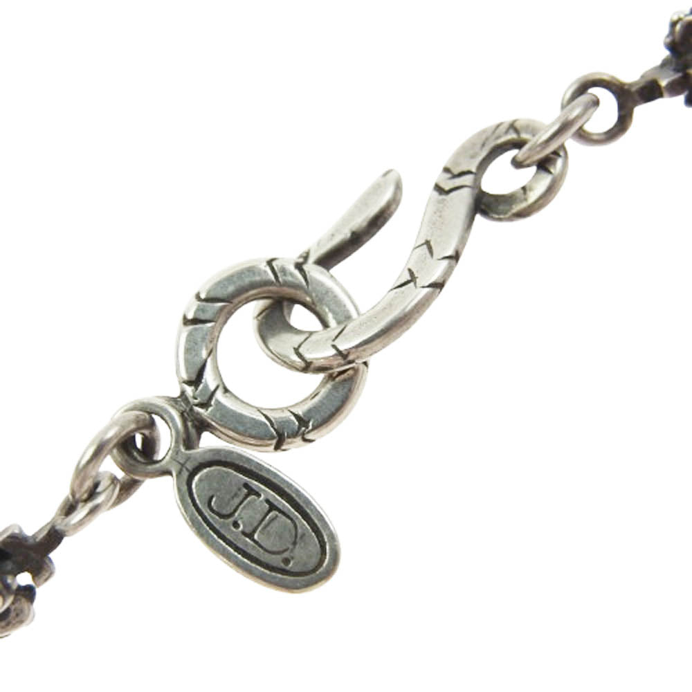 Justin Davis ジャスティンデイビス SNJ106 Double Crown Chain ダブルクラウン チェーン ネックレス 55cm シルバー系【中古】