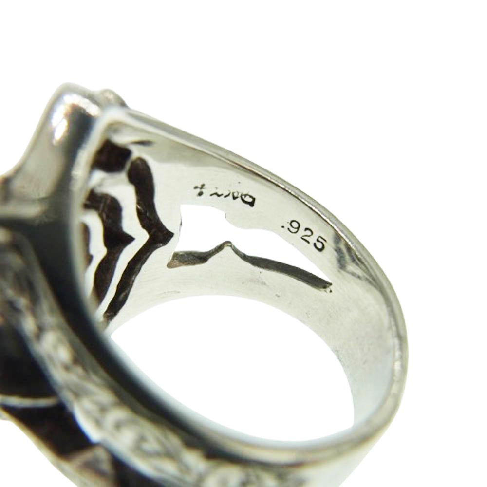 Loree Rodkin ローリーロドキン 購入証明書付属 スパイダーウェブ リング シルバー系 15号【中古】