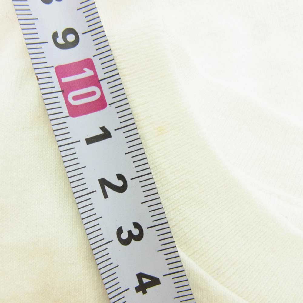 A BATHING APE アベイシングエイプ カラフル プリント クルーネック Tシャツ ホワイト系 S【中古】