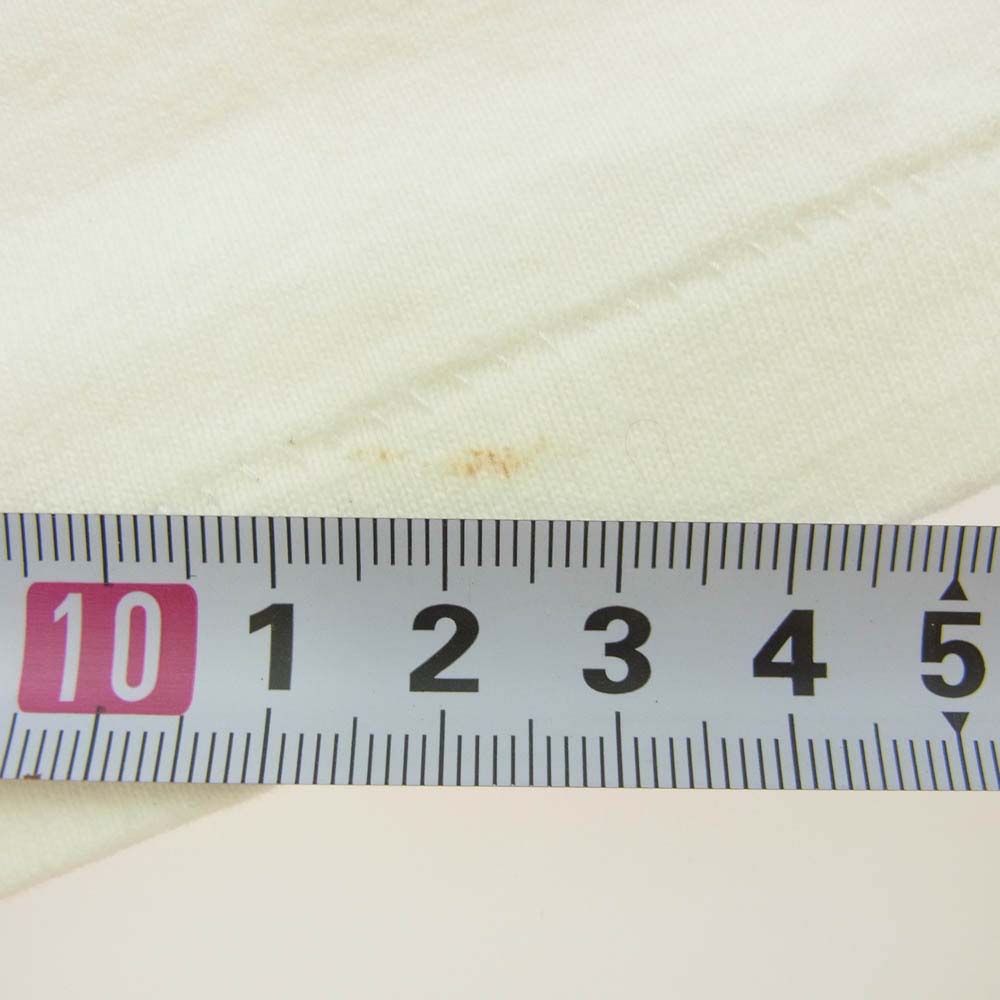 A BATHING APE アベイシングエイプ カラフル プリント クルーネック Tシャツ ホワイト系 S【中古】