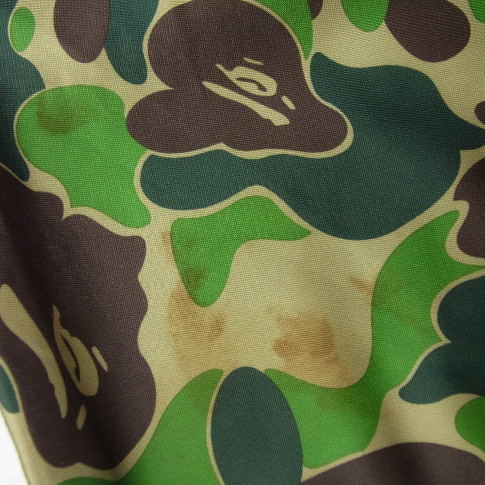 A BATHING APE アベイシングエイプ BK4569 × adidas アディダス Track Jacket カムフラージュ トラックジャケット マルチカラー系 X0【中古】