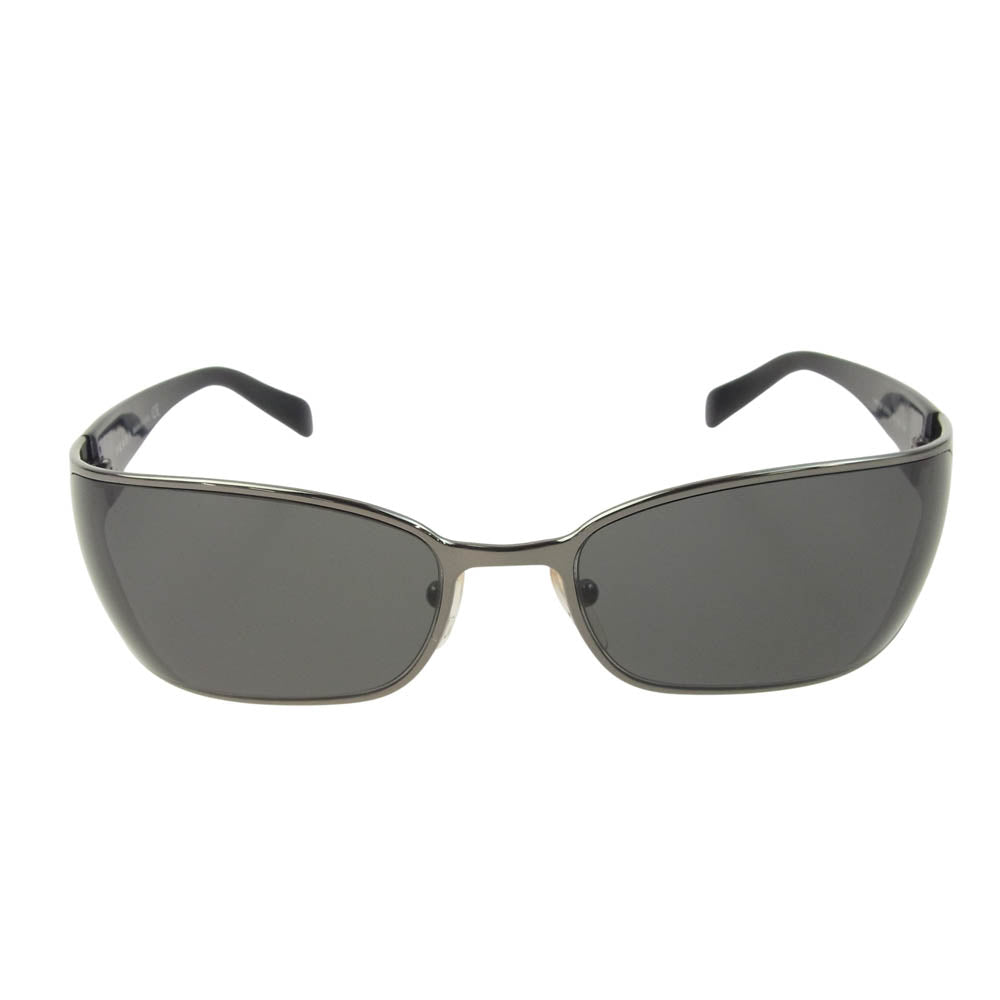 PRADA プラダ SPR53F メタルフレーム サングラス ブラック系 67□16【中古】