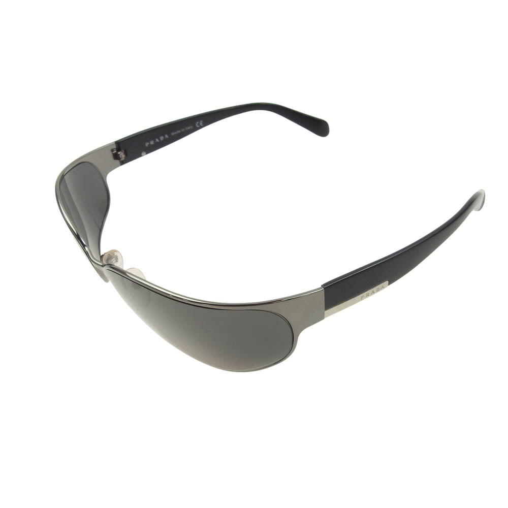 PRADA プラダ SPR53F メタルフレーム サングラス ブラック系 67□16【中古】