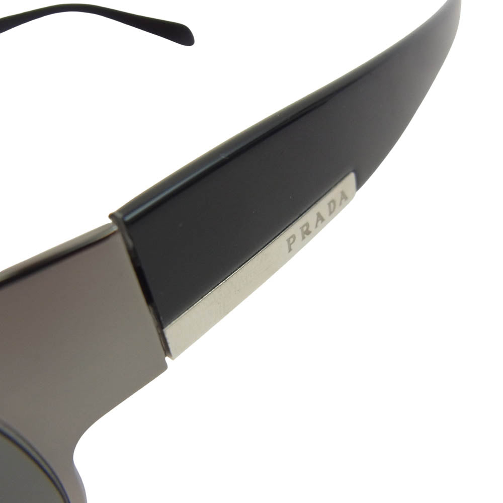 PRADA プラダ SPR53F メタルフレーム サングラス ブラック系 67□16【中古】