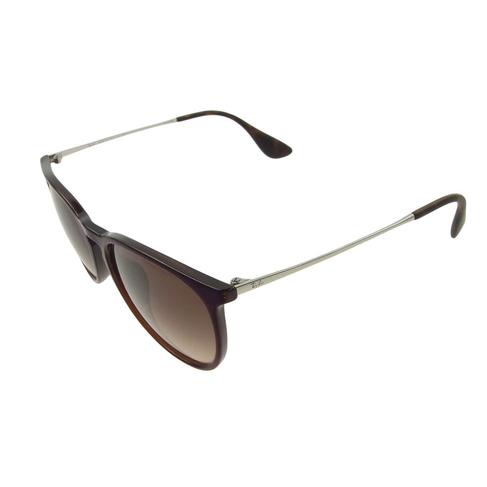 Ray-Ban レイバン RB4171-F ERIKA CLASSIC Geofit ローブリッジフィット メタルテンプル ウェリントン サングラス 眼鏡 ブラウン系 57□18 145【中古】