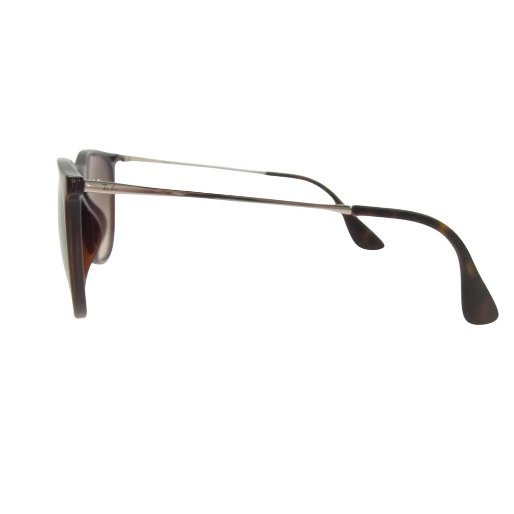 Ray-Ban レイバン RB4171-F ERIKA CLASSIC Geofit ローブリッジフィット メタルテンプル ウェリントン サングラス 眼鏡 ブラウン系 57□18 145【中古】