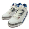 NIKE ナイキ 136064-104 Air Jordan 3 Retro True Blue エアジョーダン3 レトロ トゥルー ブルー ハイカット スニーカー ホワイト系 27cm【中古】