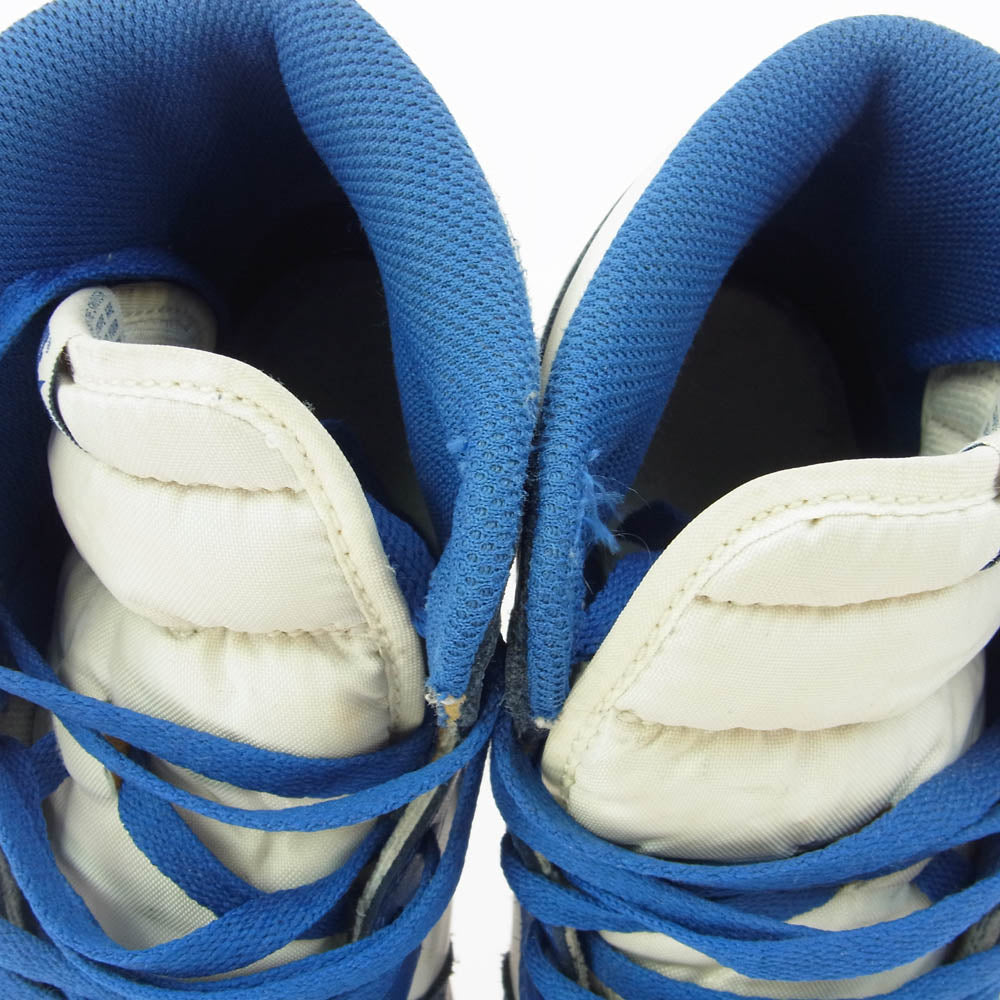 NIKE ナイキ 555088-127 Air Jordan 1 Retro High Storm Blue エアジョーダン1 レトロ ハイ ストーム ブルー ハイカット スニーカー ブルー系 ホワイト系 27cm【中古】