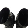 SAINT LAURENT サンローラン 634225 WYATT 40 HARNESS BOOT ワイアット ハーネスストラップ サイドジップ リング ブーツ ブラック系 41【中古】