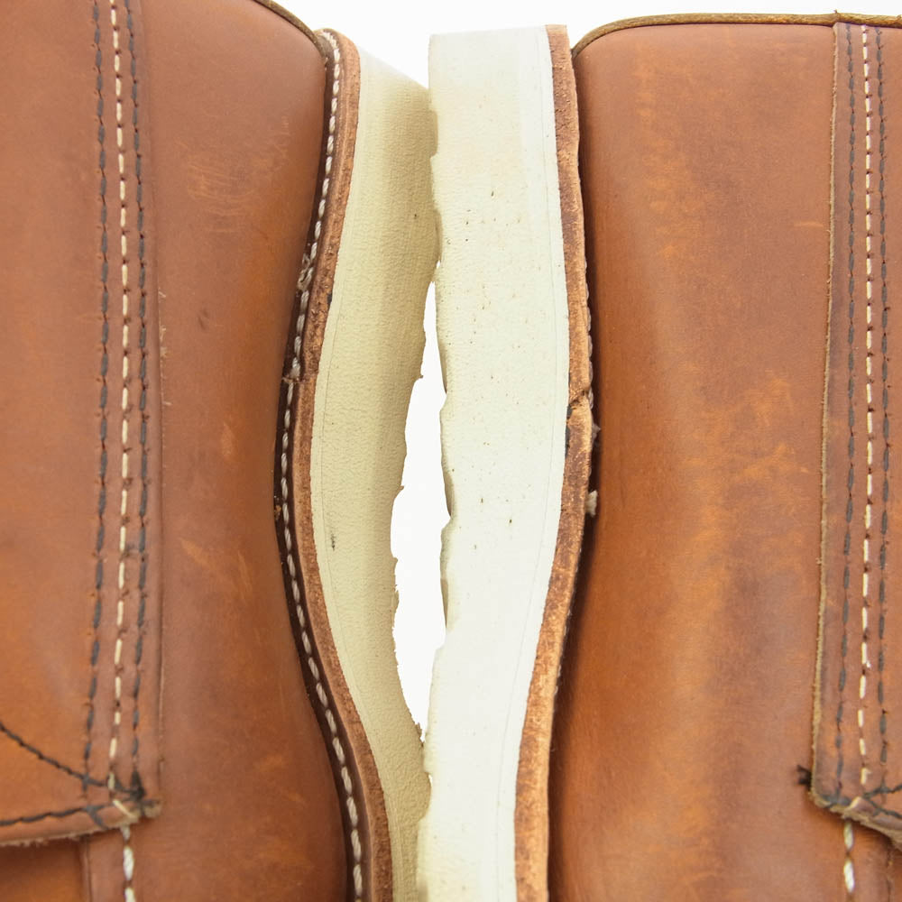 RED WING レッドウィング 877 CLASSIC Moc 8INCH WORK BOOT クラシック モック トゥ 8インチ ワーク ブーツ ブラウン系 27.5cm【中古】