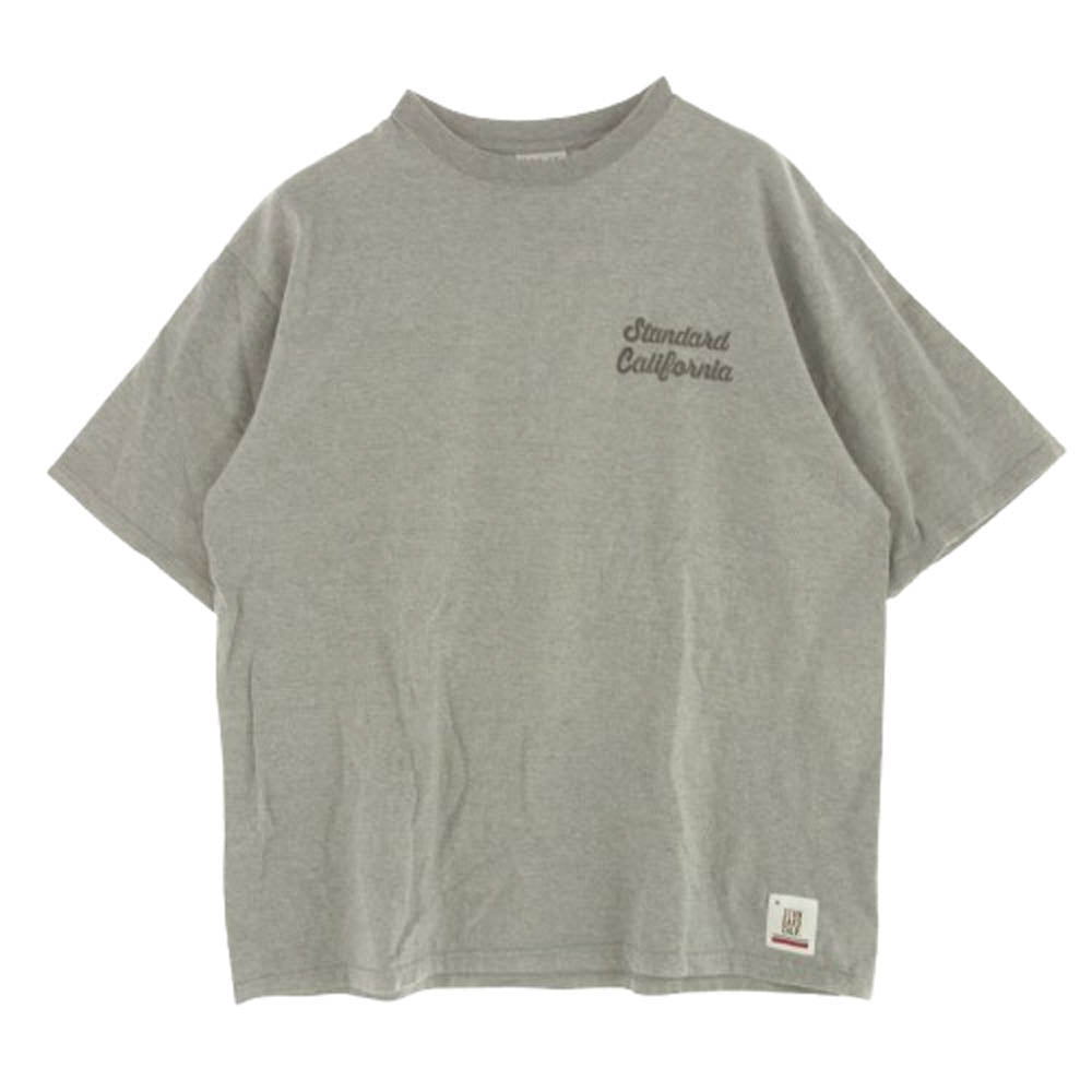 STANDARD CALIFORNIA スタンダードカリフォルニア ヘビーウェイト プリント Tシャツ グレー系 XL4【中古】
