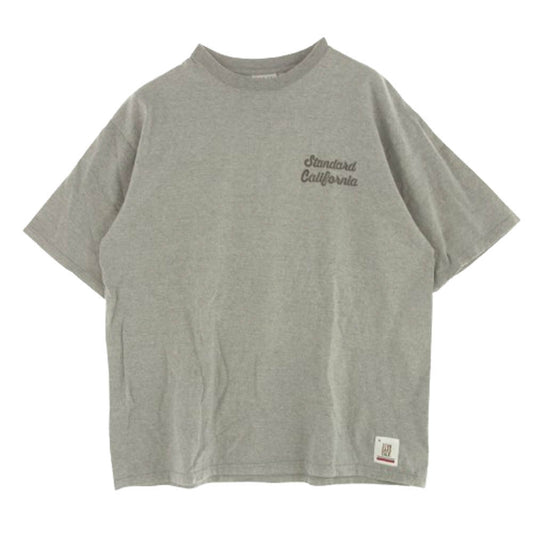STANDARD CALIFORNIA スタンダードカリフォルニア ヘビーウェイト プリント Tシャツ グレー系 XL4【中古】