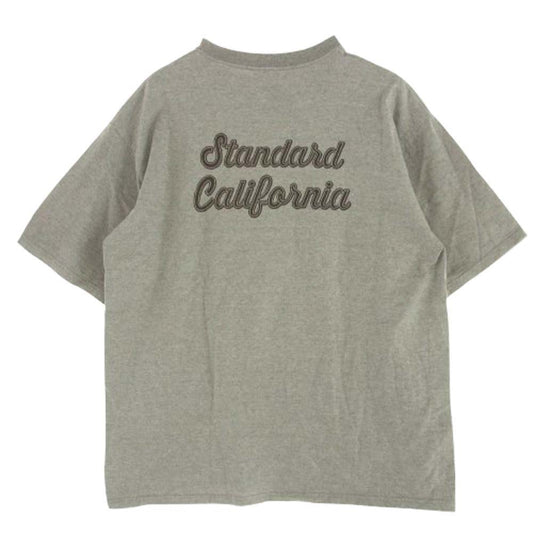 STANDARD CALIFORNIA スタンダードカリフォルニア ヘビーウェイト プリント Tシャツ グレー系 XL4【中古】