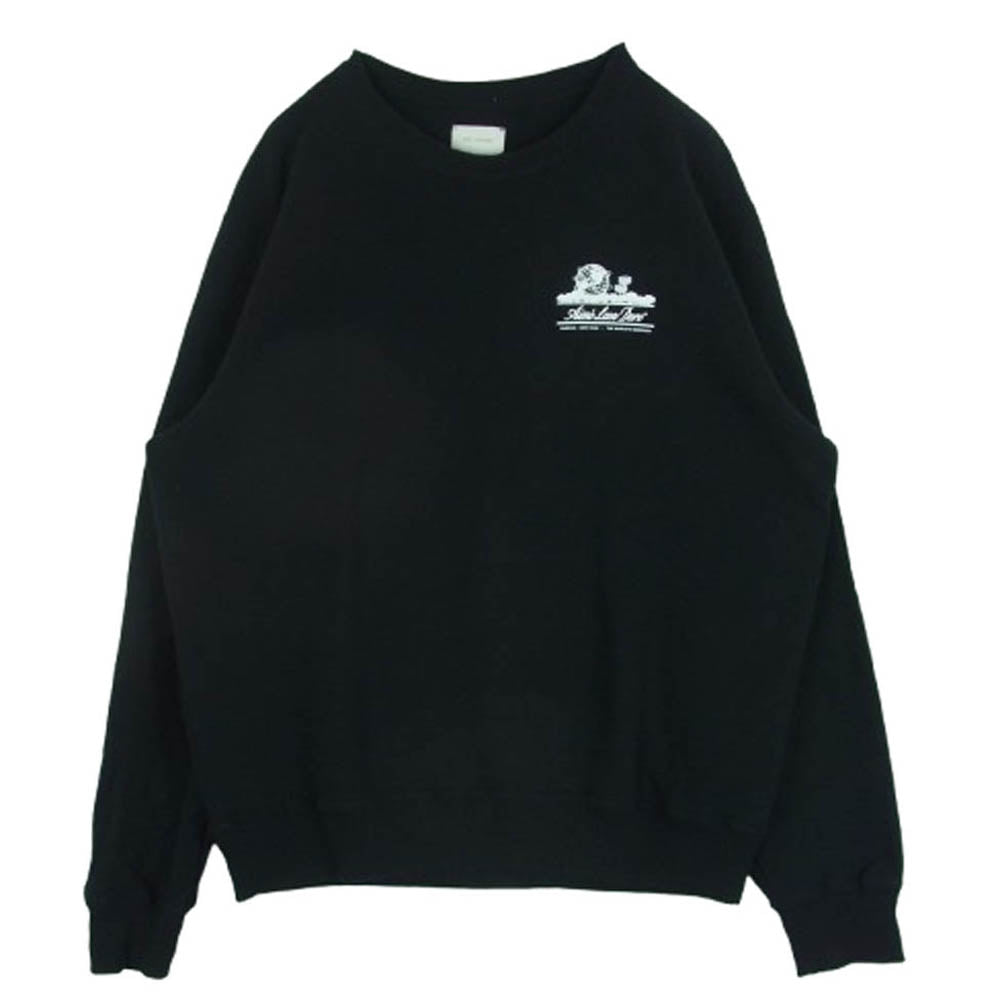 エメ レオン ドレ Tonal Unisphere Crewneck Sweatshirt スウェット トレーナー ブラック系 XL【中古】