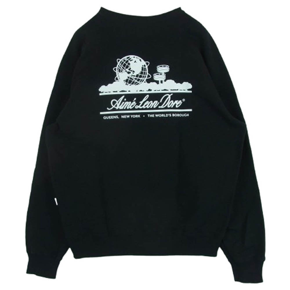 エメ レオン ドレ Tonal Unisphere Crewneck Sweatshirt スウェット トレーナー ブラック系 XL【中古】