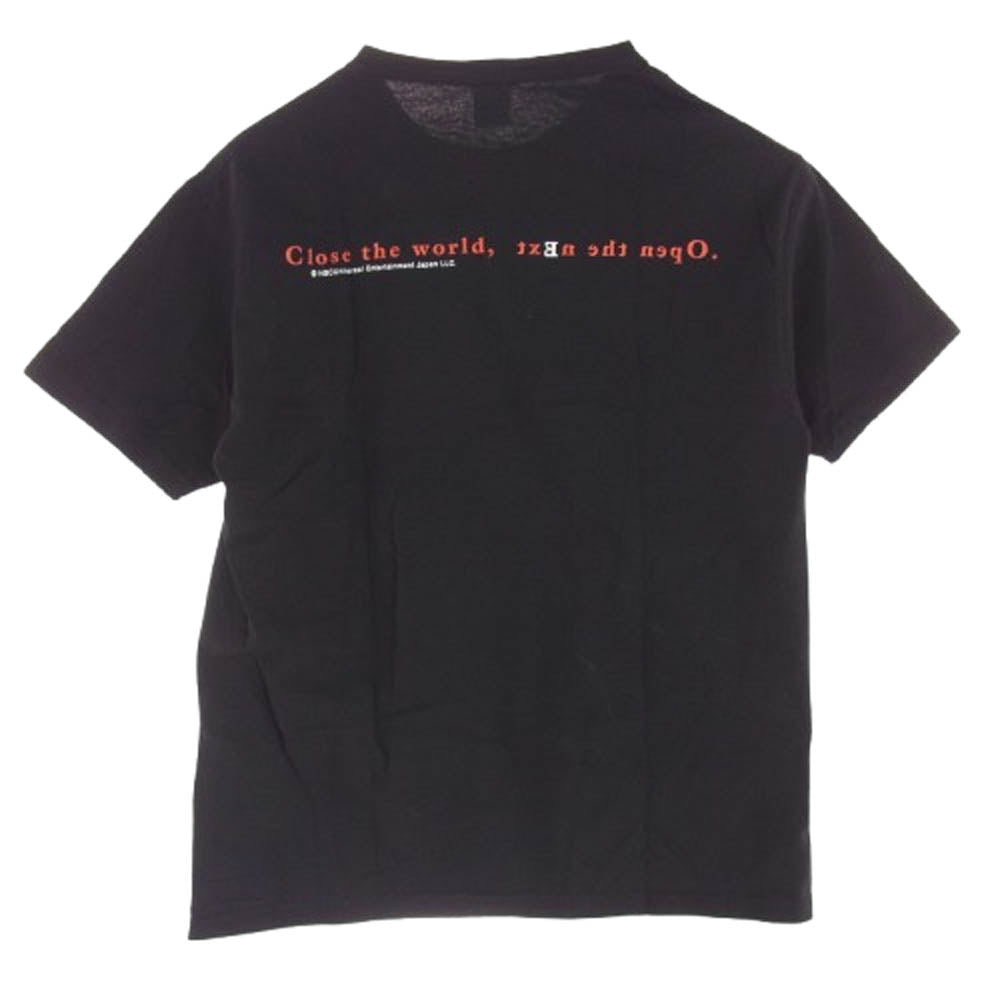ギークス ルール serial experiments lain SILKSCREEN PRINTING T SHIRT プリント Tシャツ ブラック系 L【中古】